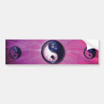 Yin and Yang Universe Symbol Bumper Stickers