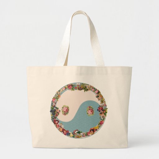 Yin floral Yang de la grand-maman Sac