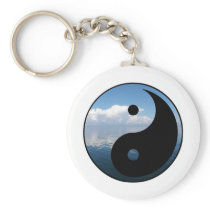 yin yang-1 key chain