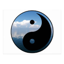 yin yang-1 post card