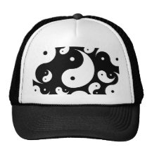 Yin Yang And Family of Yin Yangs Hat