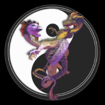 Yin Yang and the Dragons Dance of Love stickers