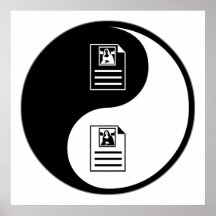 Yin Yang Archives Print