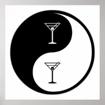 Yin Yang Bartending Posters
