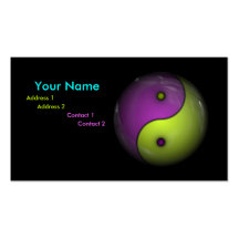 Yin Yang Business Card