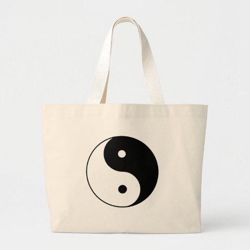 Yin__Yang Canvas Bag