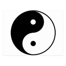 Yin Yang Cartes Postales