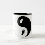 Yin Yang Cat Coffee Mugs