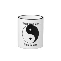 Yin__Yang, celui était zen, ceci est Dao Tasses À Café