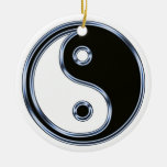Yin Yang Christmas Ornament