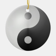 Yin Yang Christmas Ornaments