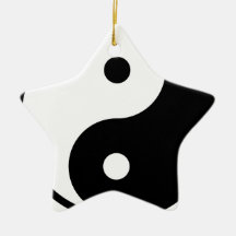 Yin Yang Christmas Tree Ornaments