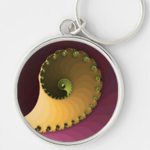 Yin Yang Cornucopia Keychain