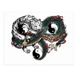 Yin Yang Design Postcards