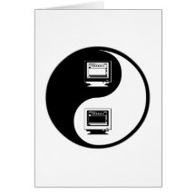 Yin Yang Desktop Publishing Greeting Cards