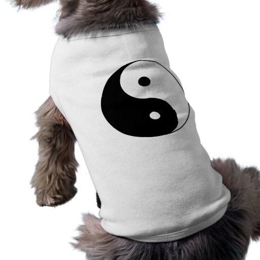 yin yang dog clothes