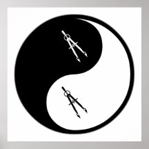 Yin Yang Drafting Poster