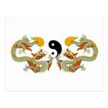 Yin Yang Dragon Gift Postcards
