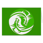 Yin Yang Fierce Dragons 4 Card