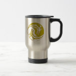 Yin Yang Fierce Dragons 5 Mugs
