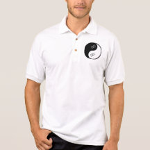 Yin Yang Film Polo T-shirts