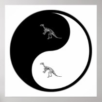 Yin Yang Fossil Poster