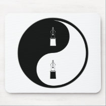 Yin Yang Fountain Pens mousepads