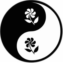 Yin Yang Gardening Photo Cut Out