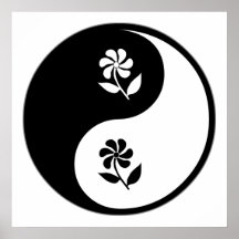 Yin Yang Gardening Print