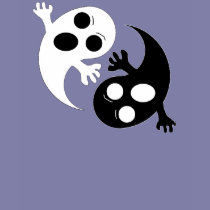 Yin Yang Ghosts t-shirts