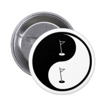 Yin Yang Golf buttons