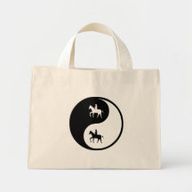 Yin Yang Horse Riding Bag
