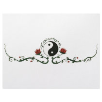 Yin Yang In Nature Custom Letterhead