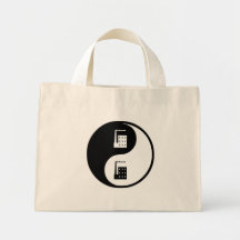 Yin Yang Industrial Engineering Canvas Bags