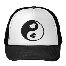 Yin Yang Interpreting Trucker Hats