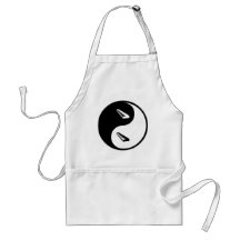 Yin Yang Keyboard Aprons