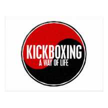 Yin Yang Kickboxing 1 Post Card