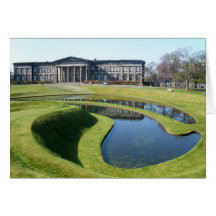 Yin Yang Landform Greeting Card