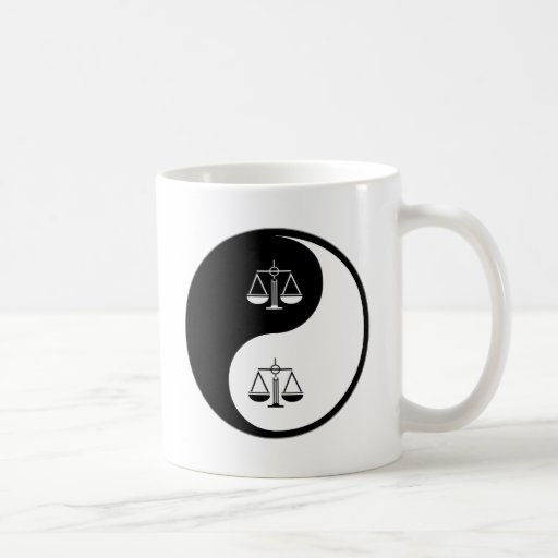 Yin Yang Law Coffee Mug