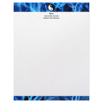 Yin Yang Letterhead Design