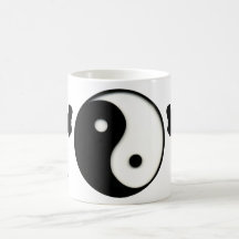 Yin & Yang Martial Arts Morphing Coffee Mug