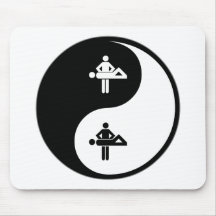 Yin Yang Massage Mouse Mat