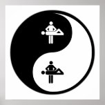 Yin Yang Massage Poster