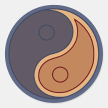Yin Yang Mauri Osismiaci Autocollants