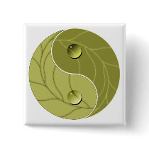 Yin Yang Nature Pins