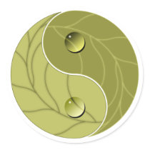 Yin Yang Nature Stickers