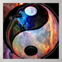 Yin Yang Nebula Poster