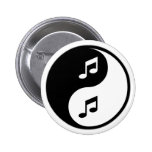 Yin Yang Orchestra Pinback Button