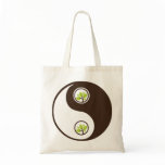 Yin Yang Organic Planet Canvas Bags