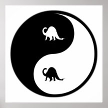 Yin Yang Paleontology Posters